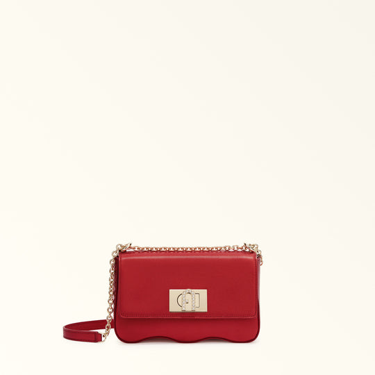 Furla 1927 Crossbody Bag Rosso Vene Mini