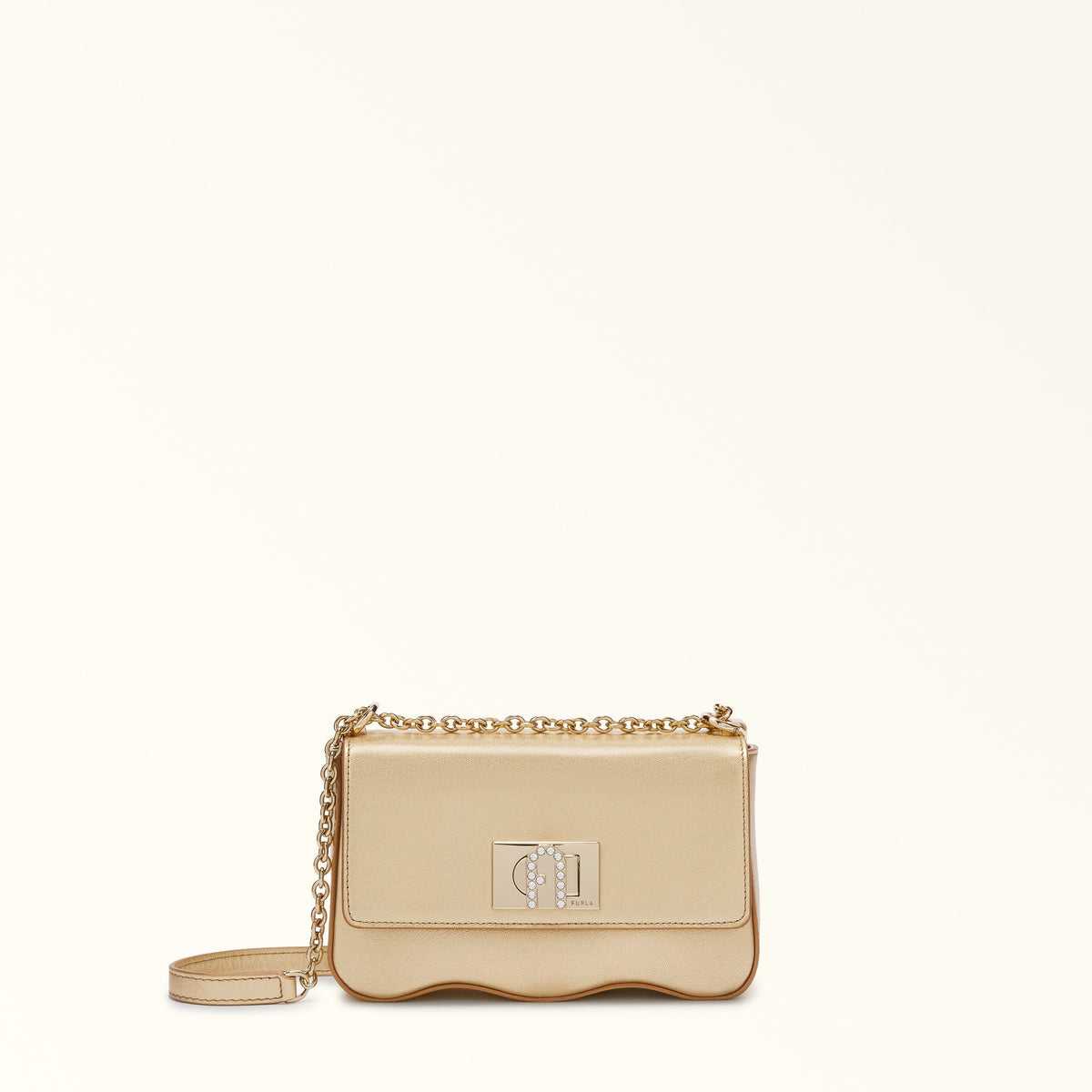 Furla 1927 Crossbody Bag Gold Mini WB01155 WB01155BX2658CGD009080