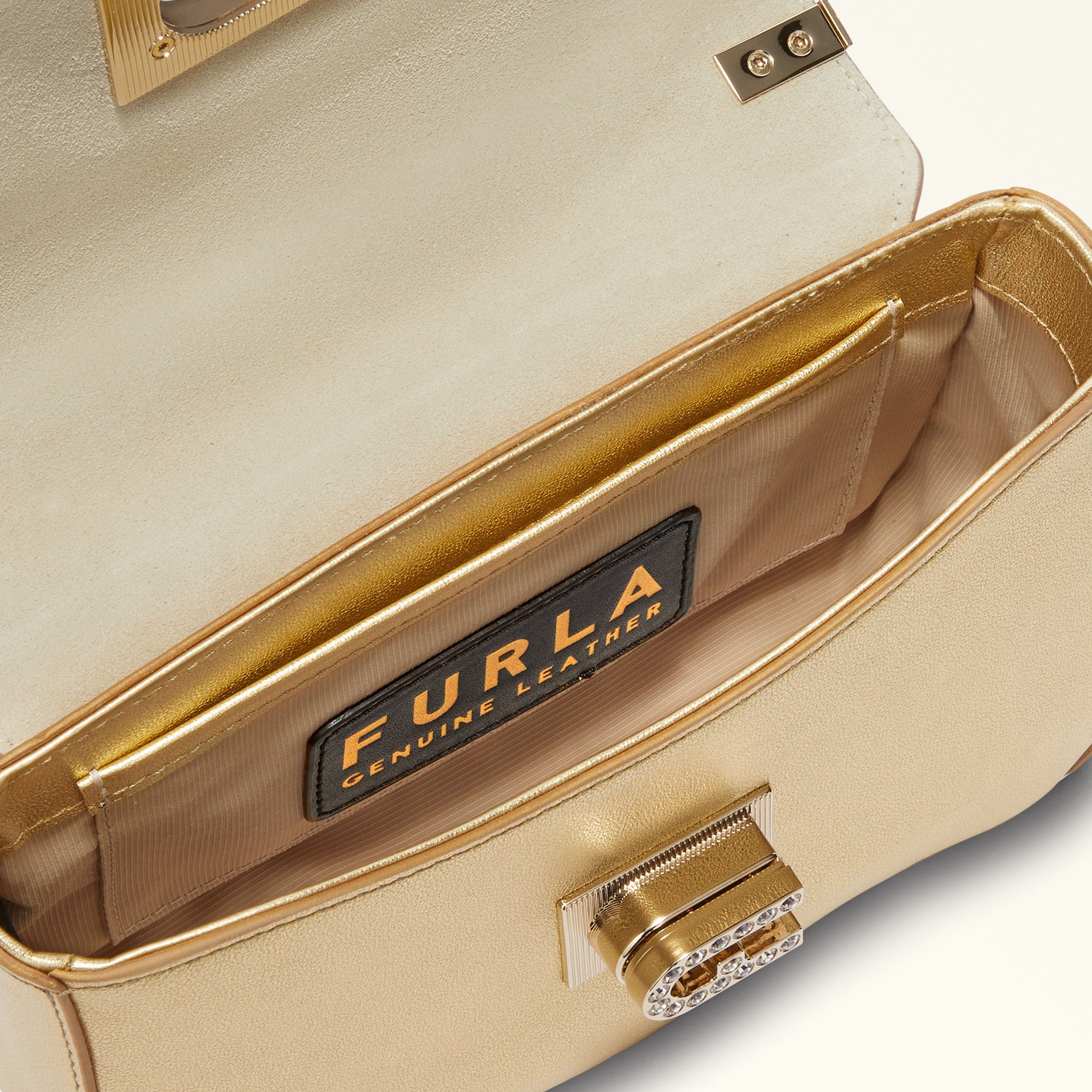 Furla 1927 Crossbody Bag Gold Mini WB01155 WB01155BX2658CGD009080