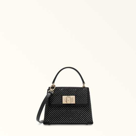 Furla 1927 Top Handle Bag Nero O6 Mini