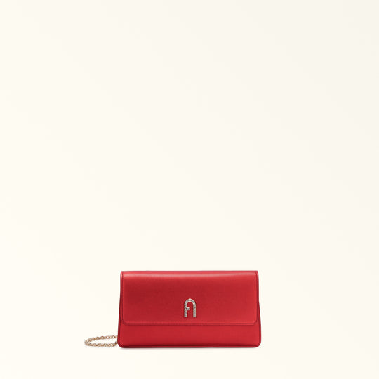 Furla Diamante Crossbody Bag Rosso Vene Mini