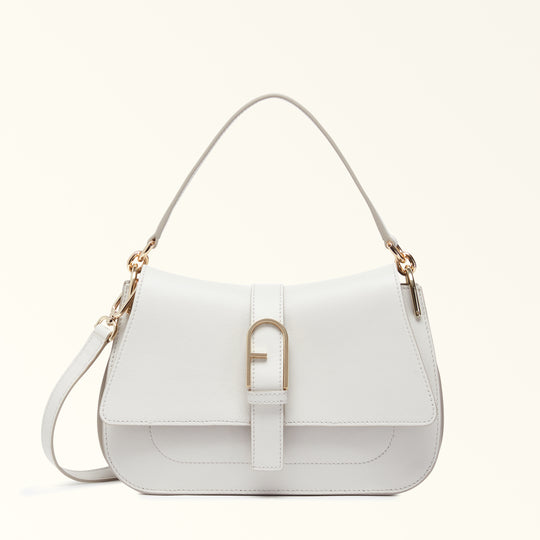 Furla Flow Top Handle Bag Marshmallow M