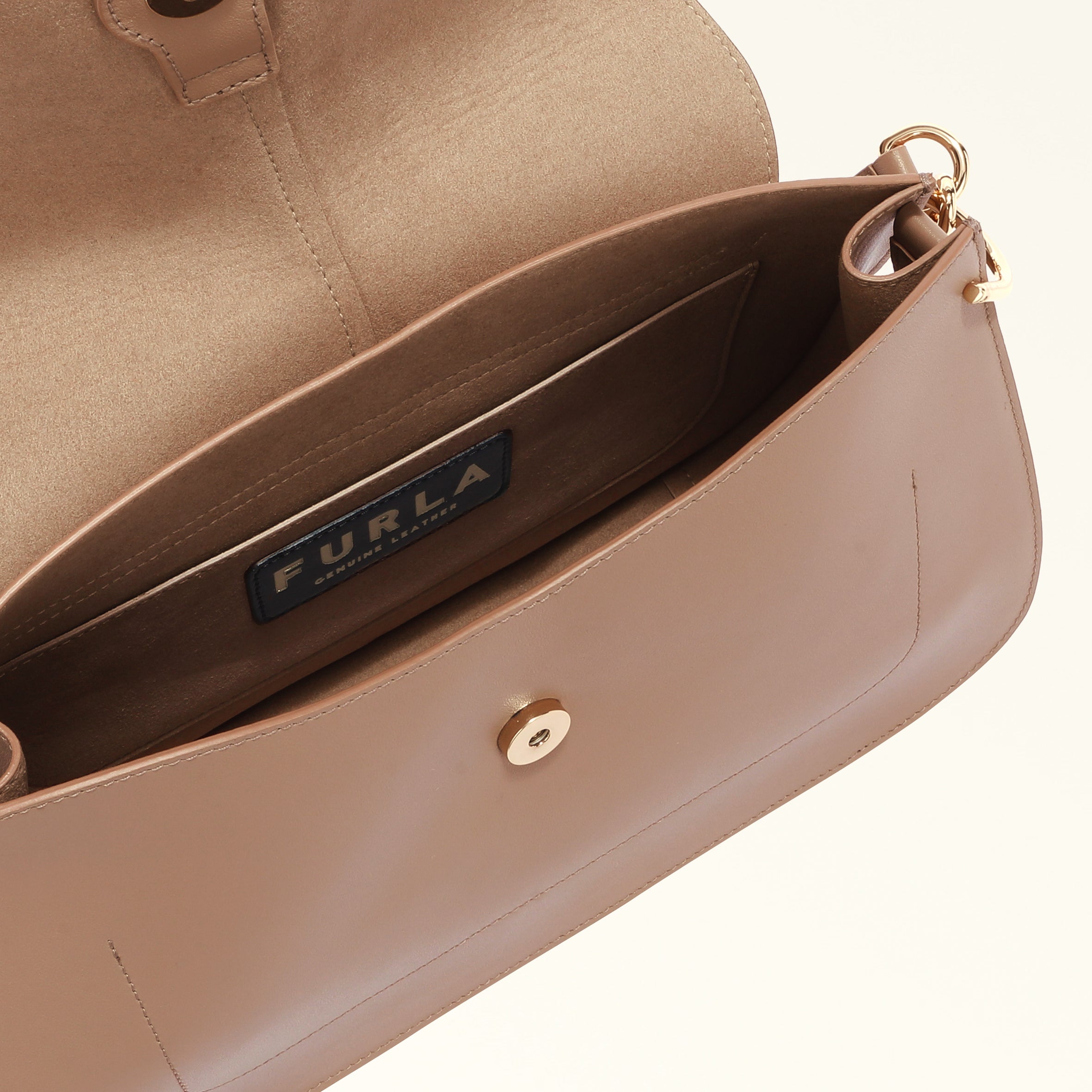 Furla Flow Top Handle Bag Greige Mini WB01032BX20451257S1007