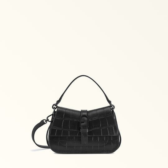 Furla Flow Top Handle Bag Nero O6 Mini