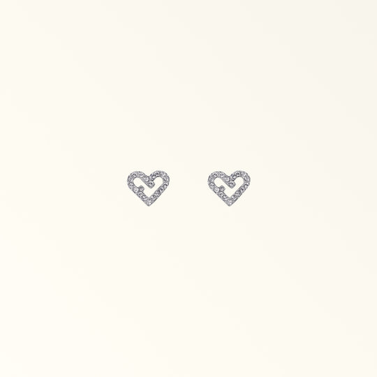 Furla Love Stud Earrings Color Argento One Size