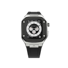 Golden Concept Apple Watch Case Series 7 Silver/Black 41mm