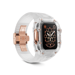 golden concept nylon & rubber crystal rose 45mm apple watch cases 400199 40000001