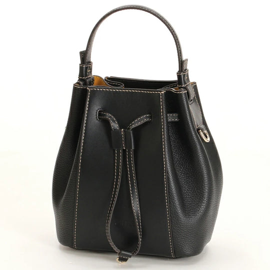 Furla Miastella Black Bucket Bag Nero Mini
