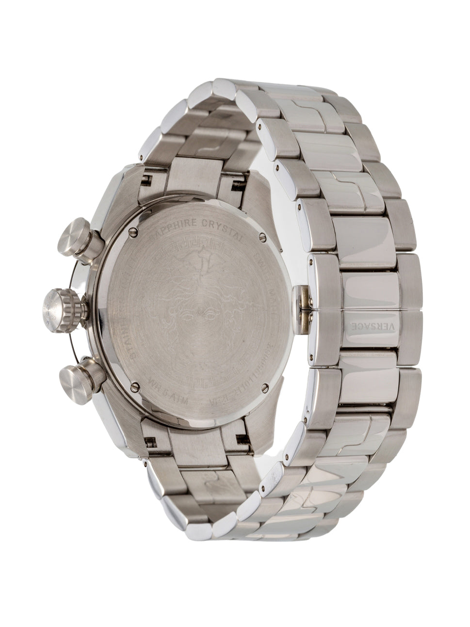 Versace Men's V Ray Mov'T Vertime Watch VE2I00321 White Silver