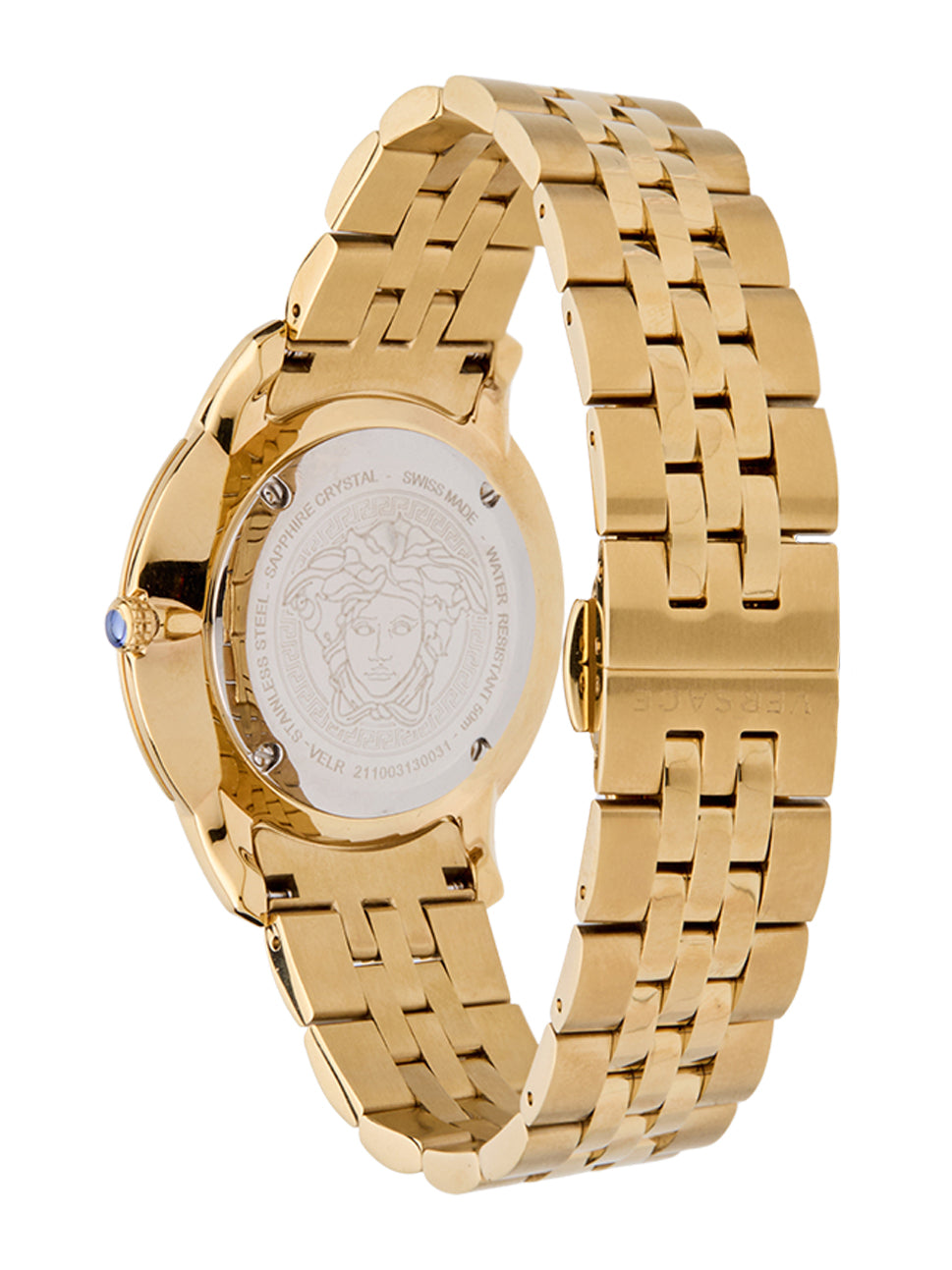 Versace Women's Audrey Watch White/Gold One Size VELR01019