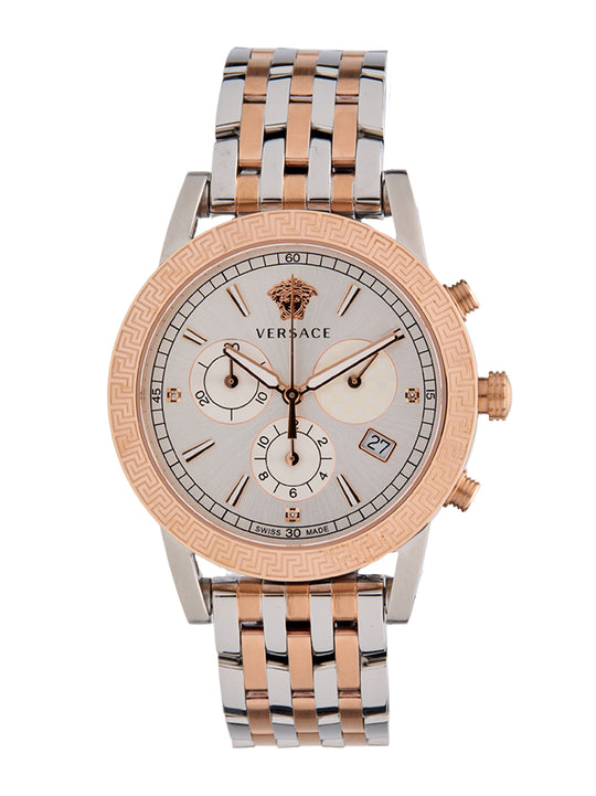 Versace Versace Women's Sport Tech White/RsGold/Silver Watch