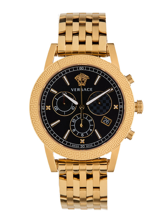Versace Versace Women's Sport Tech Black/Gold Watch
