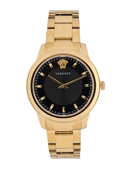 Versace Versace Women's Greca Black/Gold Watch