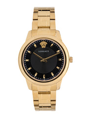 Versace Women's Greca Watch Black/Gold 38mm VEPX01321