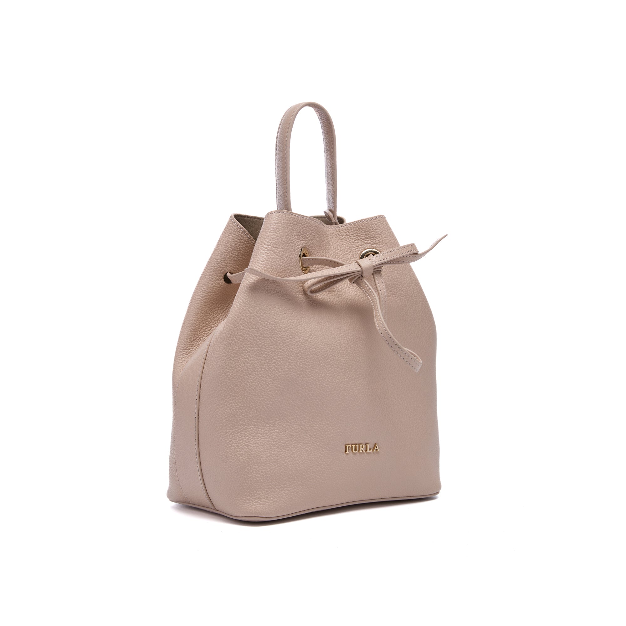 Shop latest trending Furla Avorio g color Bucket Bags Online Italian Leather Made in Italy for Women InstaRunway