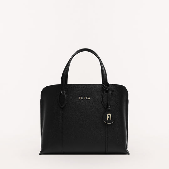 Furla Vittoria Tote Bag Nero O6 M