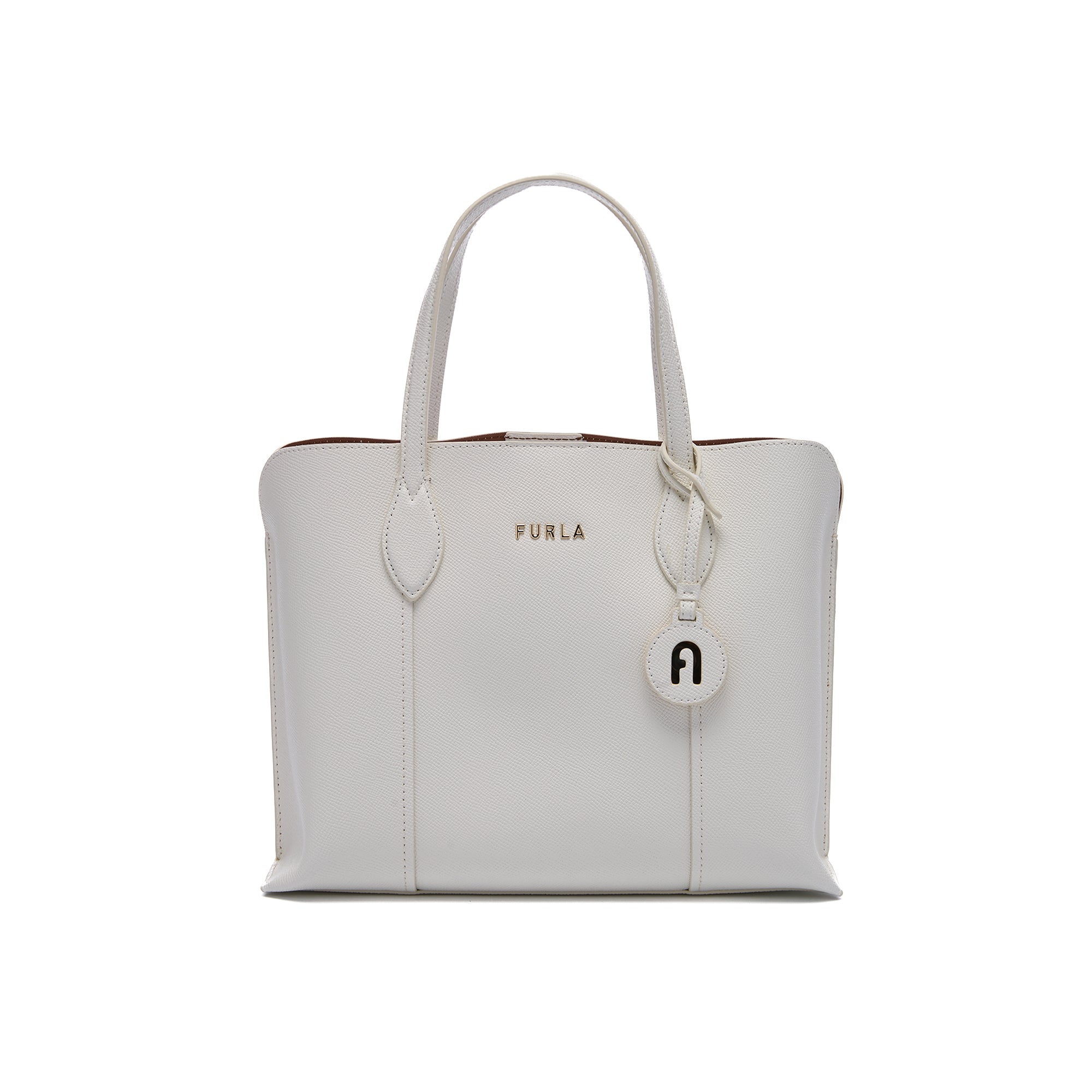 Furla Vittoria Tote Bag Talco h M WB00420BX030601B001007