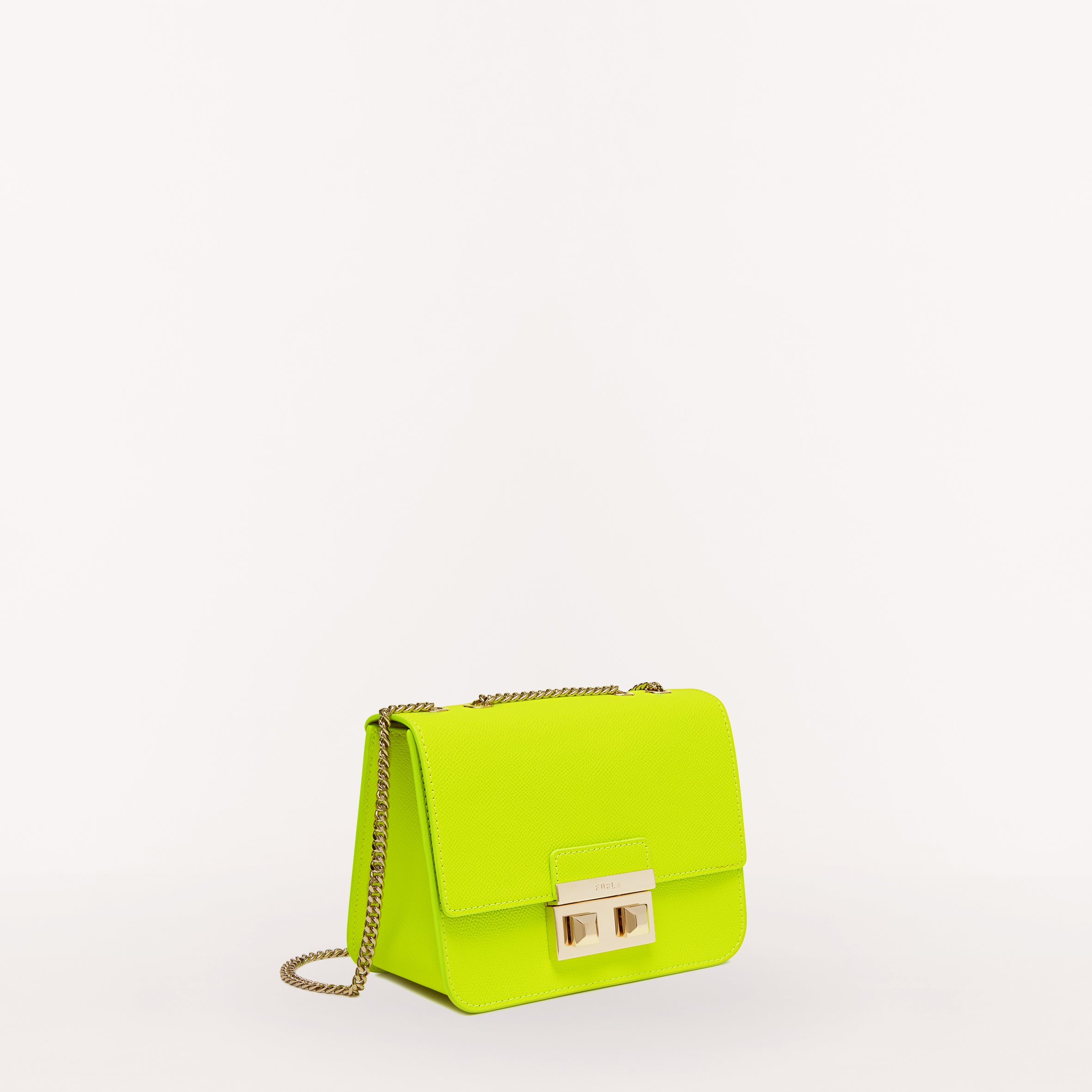 Furla Bella Crossbody Bag Yellow Fluo Mini BQJ3LNDBX09301383S1007