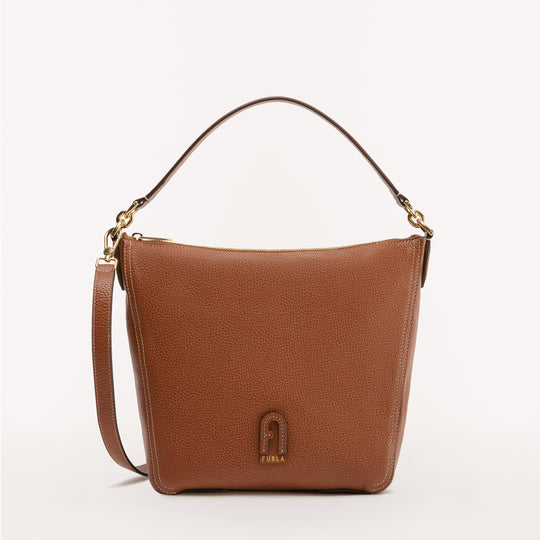 Furla Atena Hobo Bag Cognac h S