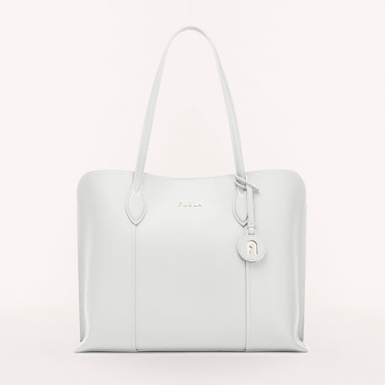 Furla Vittoria Tote Bag Talco h L