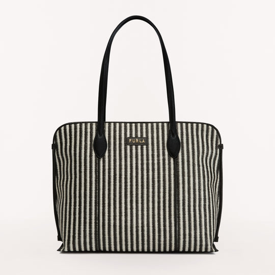 Furla Vittoria Tote Bag Toni Nero L