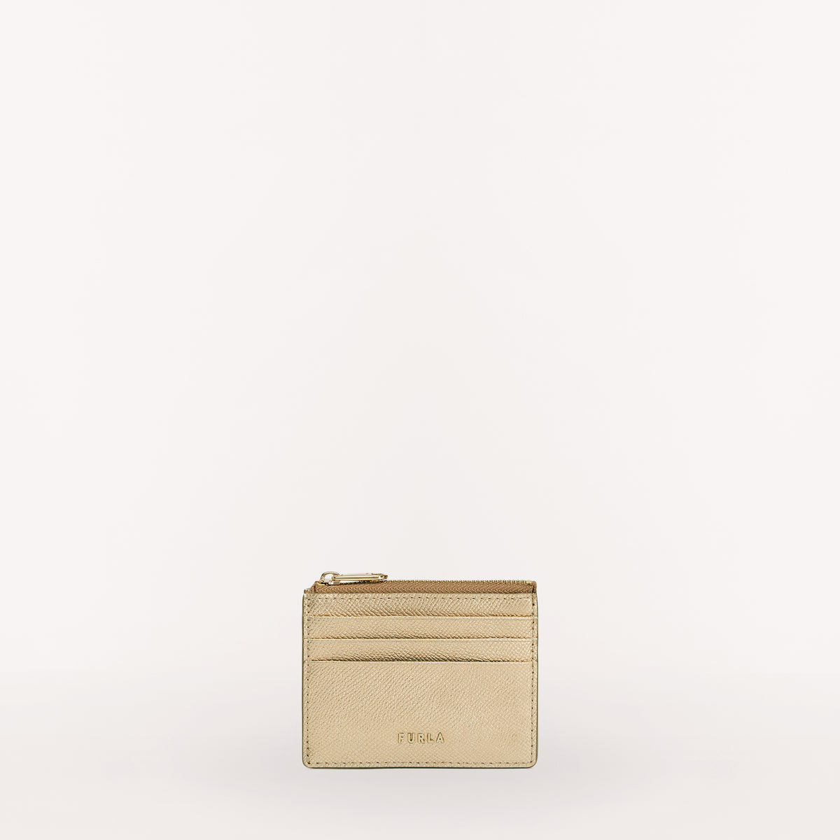 Furla Classic Card Case w/ zip Color Gold S WP00229BX0342CGD001007