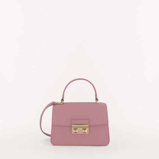 Furla Bella Top Handle Bag Winter Rose Mini