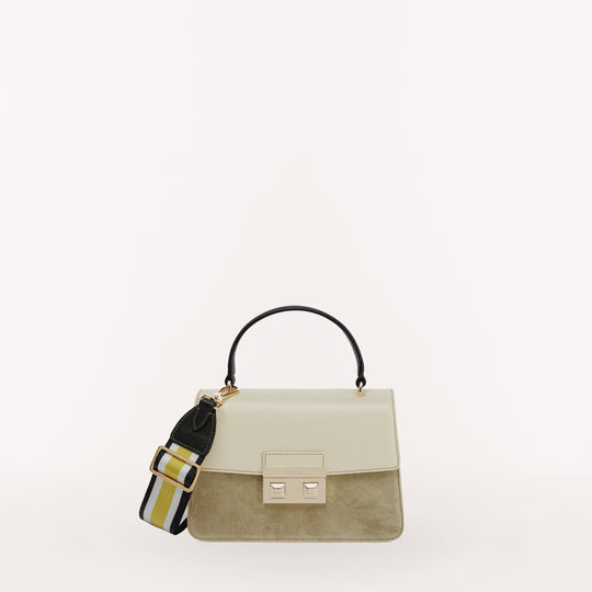 Furla Bella Top Handle Bag Marmo c Nero Mini