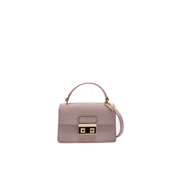 Furla Bella Top Handle Bag Moonstone Micro