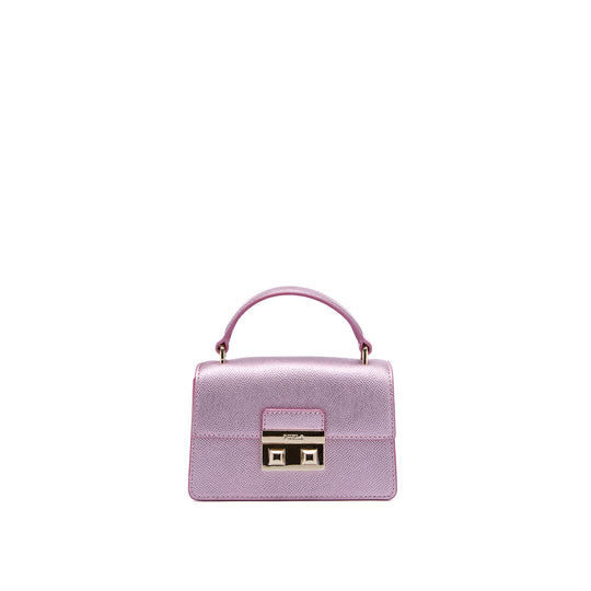 Furla Bella Top Handle Bag Moonstone Micro