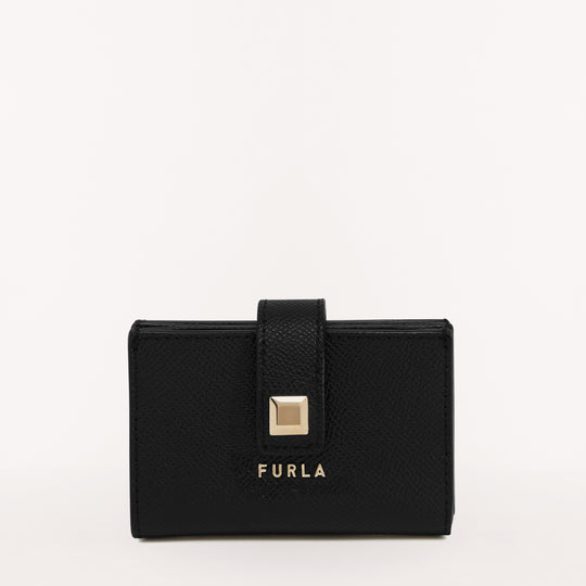 Furla Afrodite Card Case Nero S