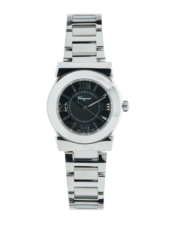 Ferragamo Ferragamo Women's Vega Watch Black/Silver