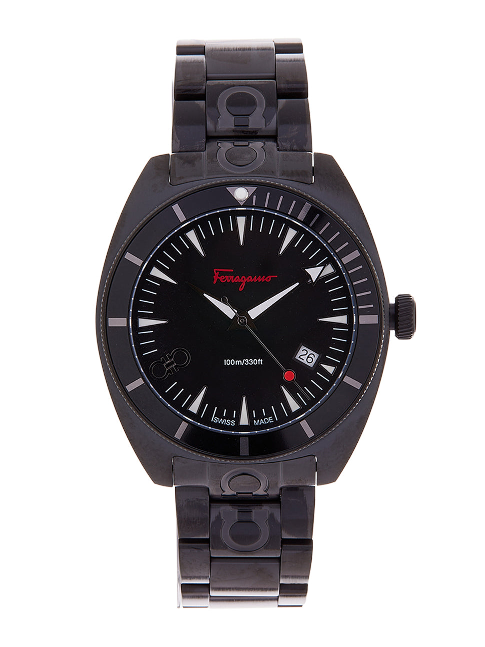 Ferragamo Men's Experience Watch Black 41mm SFMG00721