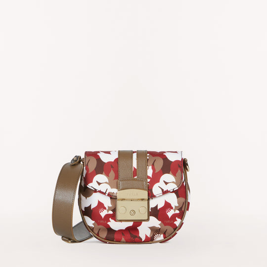 Furla Metropolis Round Mini Crossbody Bag Toni Fango/Fang Mini