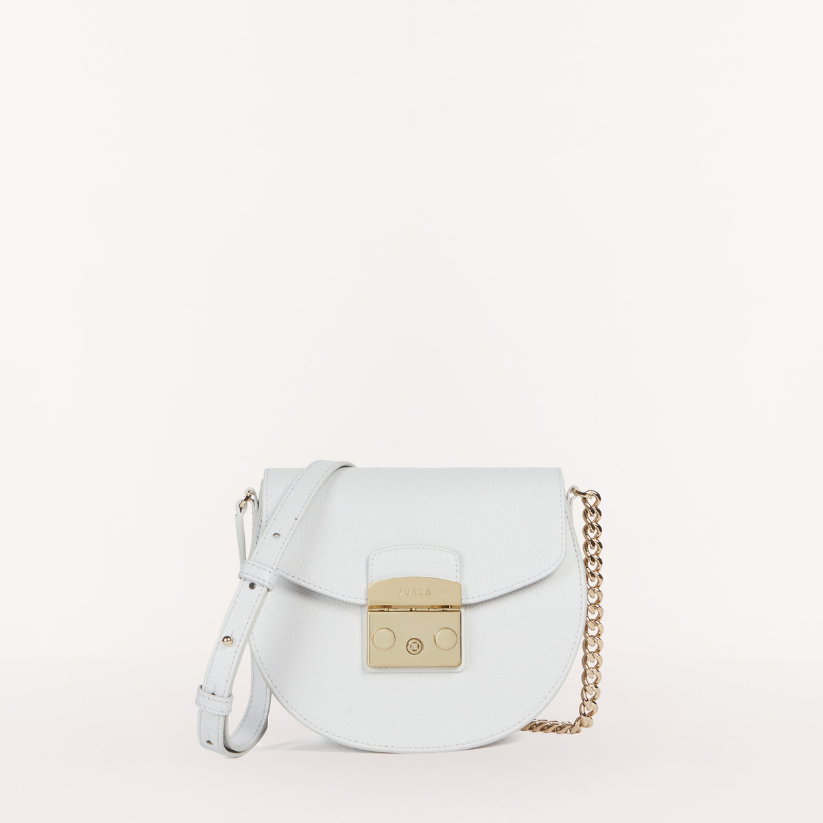 Furla Metropolis Crossbody Round Batjep0, Color Crystal, Ares