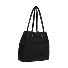 Furla Costanza Drawstring Bucket Bag w/ Handle Nero M BOL5CSZVTO000O60001007