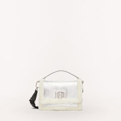 Furla 1927 Soft 20 Mini Crossbody Bag Wht Ctn/Slv/Ner Mini WB00339 WB00339BX04140870S1003