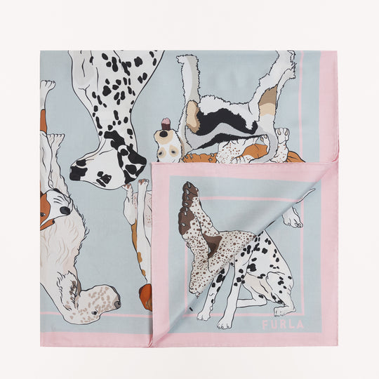 Furla Tortona Carre' 90x90 Scarf Artemisia 90x90