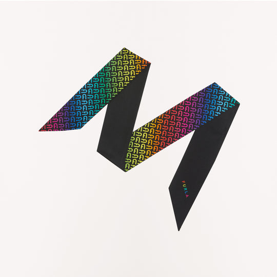 Furla Classic Bandeau Scarf Multicolor One Size