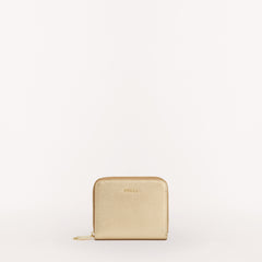 Furla Classic zip Around Wallet Color Gold S PS86CL0BX0342CGD001007