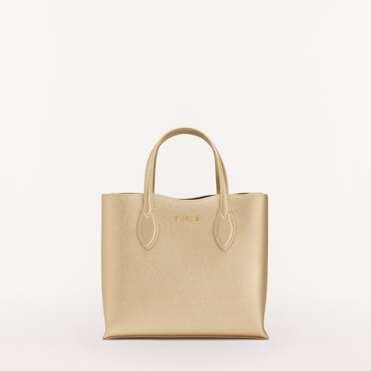 Furla Era Tote Bag Color Gold S