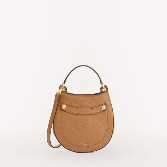 Furla Afrodite Crossbody Bag Caramello f Mini