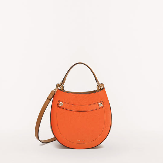 Furla Afrodite Crossbody Bag Arancio Caramel Mini