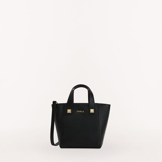 Furla Afrodite N/S Tote Bag Nero O6 Mini