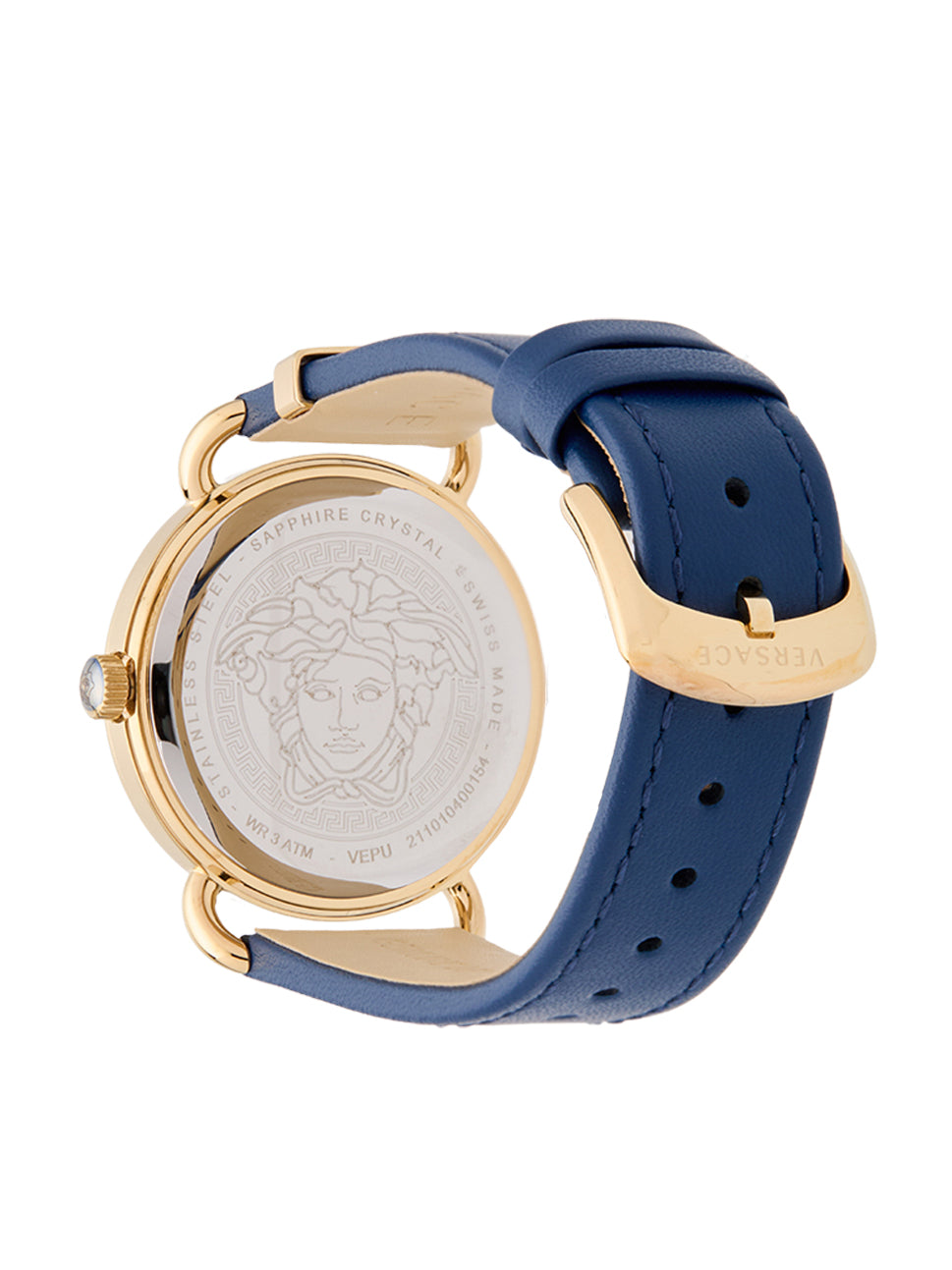 Versace Women's Medusa Quartz Watch Blue/Blue 36mm VEPU01121