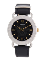 Versace Women's Medusa Quartz Watch Black/Black 36mm VEPU00921