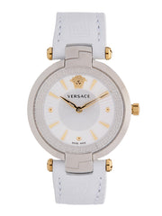Versace Women's Revive Quartz Watch Silver/White 35mm VE2L00121