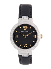 Versace Women's Greca Ladies Watch Black/Black 36mm VE2K00221