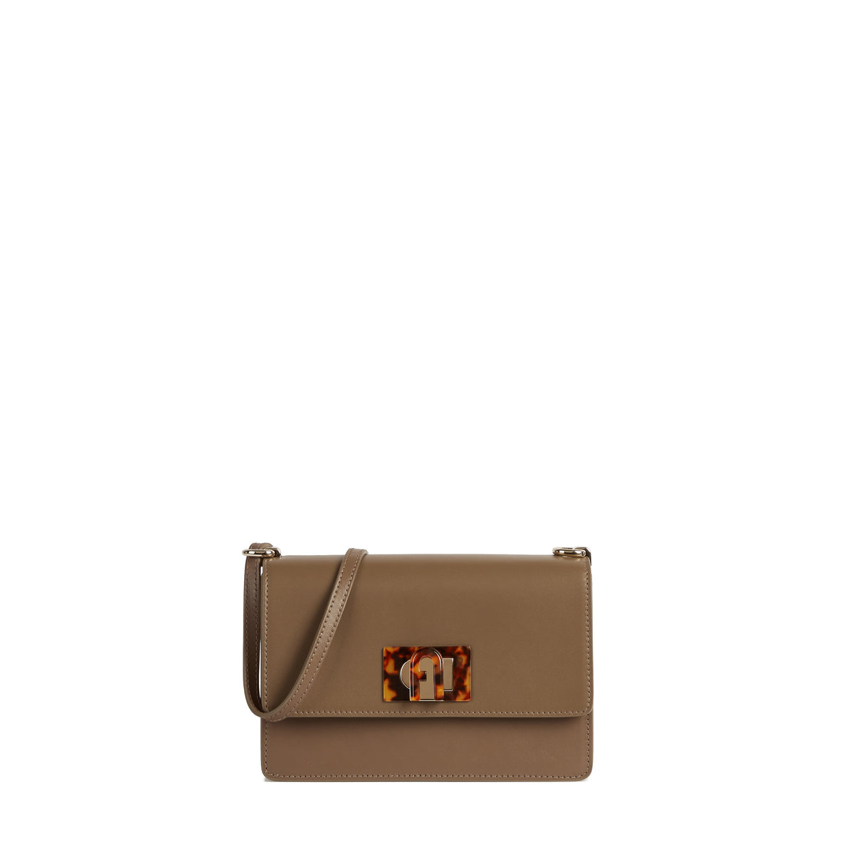Furla 1927 Crossbody Bachaco, Fango, Vitello Sel Lux