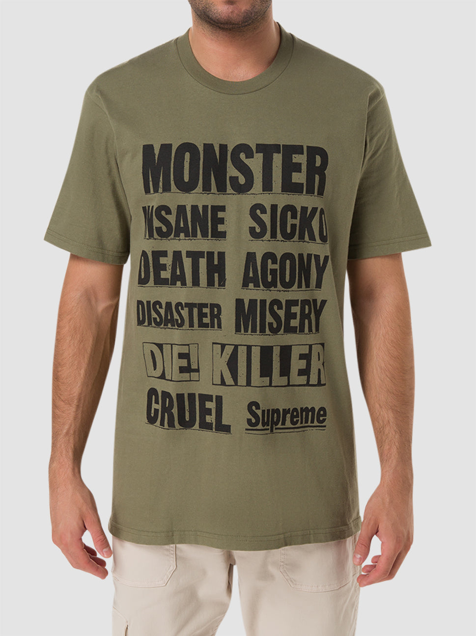 Supreme Monster Tee Light Olive